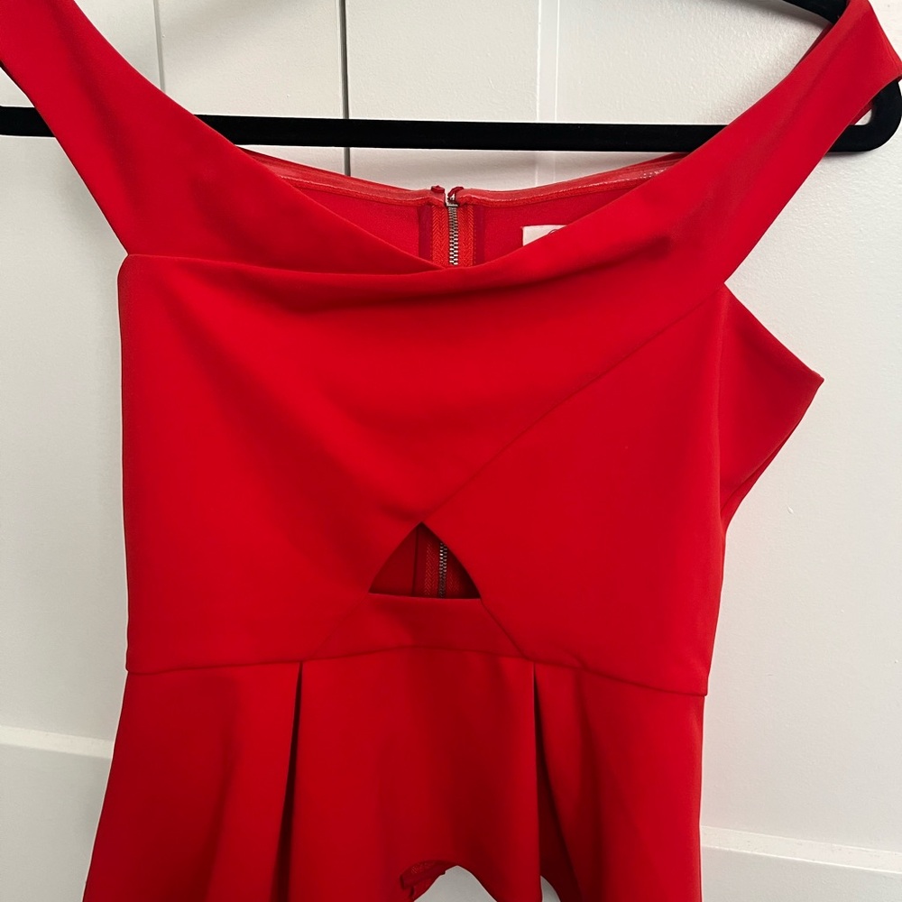 Parker Davina top in red